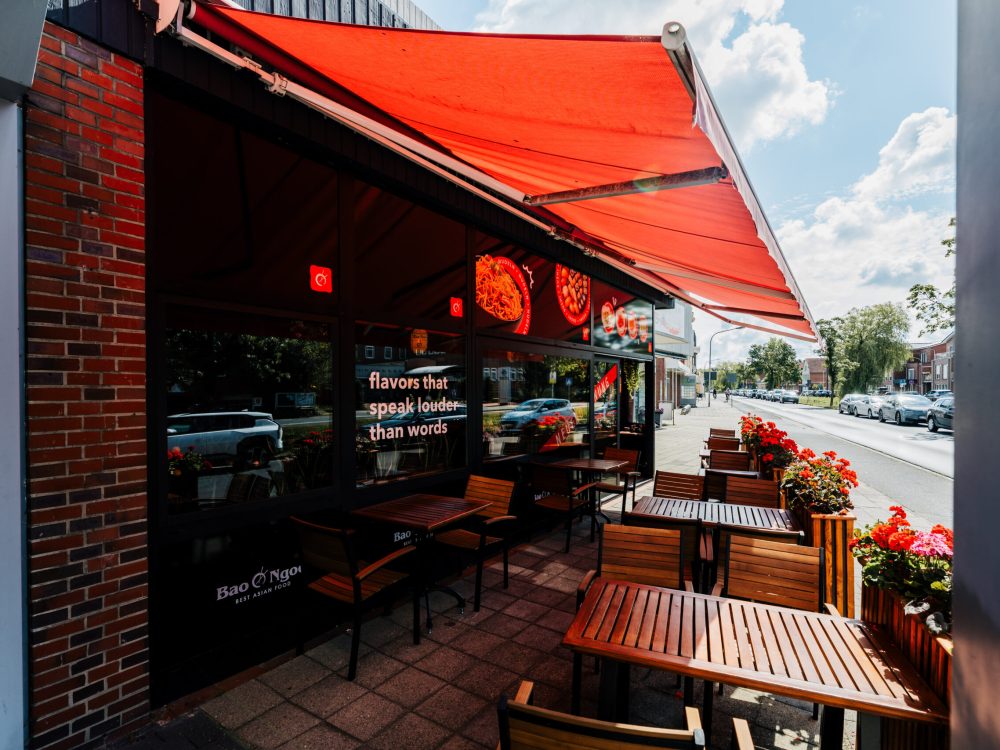 Außenansicht des Bao Ngoc Restaurants in Papenburg