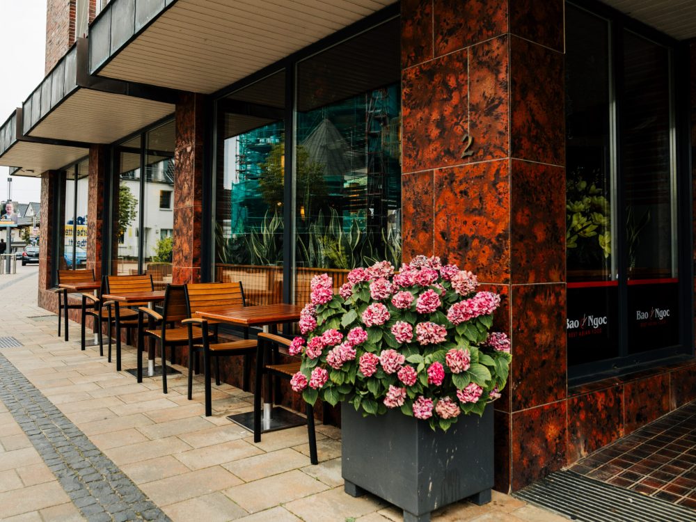 Außenansicht des Bao Ngoc Restaurants in Friesoythe