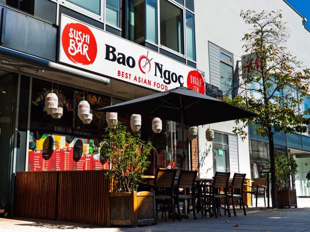 Außenansicht des Bao Ngoc Restaurants in Cloppenburg